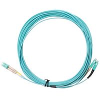 Fibre Patch Lead SC to LC | 10 Metre | OM3 Aqua | 2mm Duplex by MSS