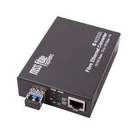 Media Converter 100B-TX to 100B-FX | 1300NM | LC Connector | 2KM Range by Unspecified Brand
