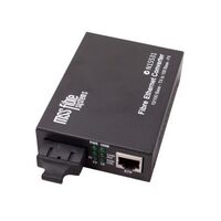 Media Converter 100B-TX to 100B-LX | 1310NM | 40KM Range | SC Connector by Matchmaster