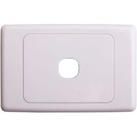Wall Plate 1 Gang | Durable Design | Easy Installation | Versatile Use by Brand