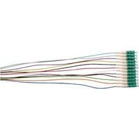 Fibre Pigtails OM3 50um 12-Fibre LC | 900um | High Performance & Durable | 12 Pack by MSS