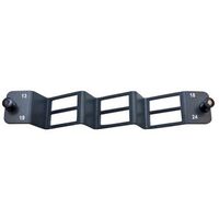 Panel Angled SC DPX 6 Port 13-24 L/H