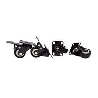 Heavy Duty Casters PK4 | 2 Brakes & 2 Without | Durable Design by R19