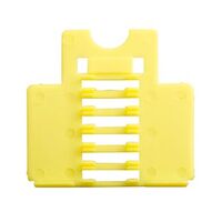 Fibre Splice Holder 6 Fibres | 2.6-2.8MM | Durable Yellow Design by Matchmaster