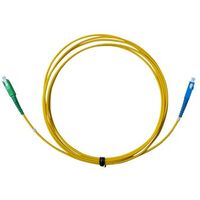 MSS Fibre SCA - SC Singlemode 2 Metre Yellow LSZH 2mm Simplex Fibre Patch Lead