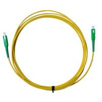 MSS Fibre SCA - SCA Singlemode 3 Metre Yellow LSZH 2mm Simplex Fibre Patch Lead