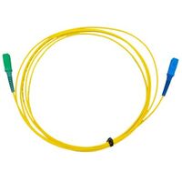 MSS Fibre SC - SCA Singlemode 3 Metre Yellow LSZH 2mm Simplex Fibre Patch Lead
