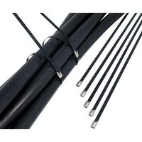 Cabac Heavy Duty Coated Stainless Steel 316 Premium Cable Tie 200mm x 7.9mm