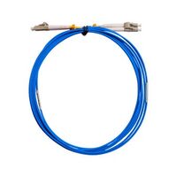 Fibre Patch Lead LC-LC OM4 | 5 Metre Length | Blue LSZH | 2mm Duplex by MSS