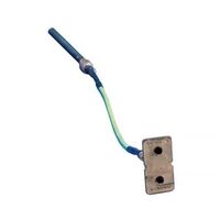 Earthbridge B162, Two Stud, Cable to Solid Round Steel, 70 mm² Stranded, 1,000 mm