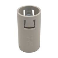 Fitting Adapter Plain to Corrugated PVC 25mm Grey