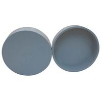 Fitting End Cap PVC 100mm Grey