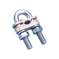 REC16120DK U-BOLT EARTH ROD CLAMP PARALLEL 16/25MM