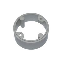 Extension Ring PVC For Circular Junction Box 25mm Grey