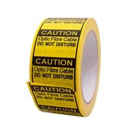 Fibre Optic Cable Warning Tape 66m Roll