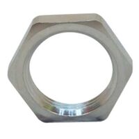 FITTING LOCKNUT NICKEL PLATED BRASS M40