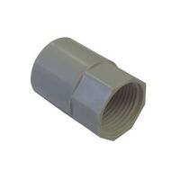 Female Threaded Coupler 20mm Grey