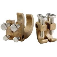 Brass rebar grounding clamp 70mm2