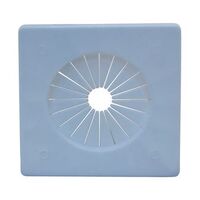 Cover Flange PVC Universal White