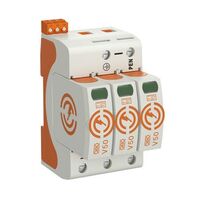 SURGE DEV V50 TYPE 1+2 3P  50kA + SENSOR