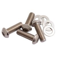 M10X30 BUTTON HEAD BOLT AND WASH KIT