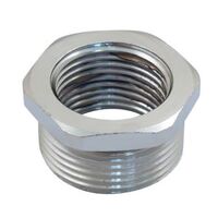 NIC PLT BRASS REDUCER MALE 32 FEMALE 25