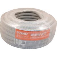 Tripac Medium Duty PVC Corrugated Conduit Grey 20mm X 20m