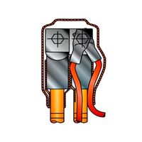 Double Cable Pillar Kit with Cu 150sq mm Lugs