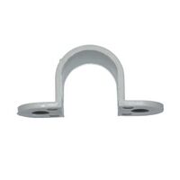 Saddle Full PVC 5mm Holes 20mm Grey
