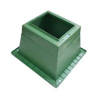 Pillar Base LARGE Mouth w Dbolts- Green