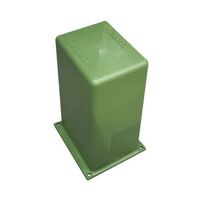 TALL PILLAR LID VENTED GREEN