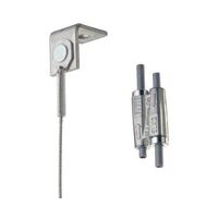 CADDY Speed Link 3mm wire 10m long with angle bracket and tensioner