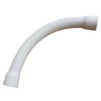 Sweep Bend 90 Degree Fitting 20mm Grey