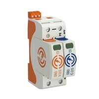 SURGE DEV V20 TYPE 2 1P+N 40kA + SENSOR