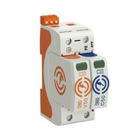 SURGE DEV V50 TYPE 1+2 1P+N 50kA +SENSOR