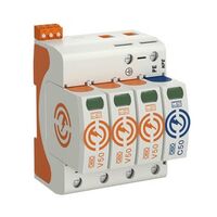 SURGE DEV V50 TYPE 1+2 3P+N 50kA +SENSOR
