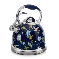 Stove Top Kettle 2.5L | Fast Cooling Handle | Whistling Sound | Elveden Blue by GAF