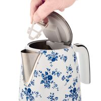 Electric Jug Kettle 1.7L | Rapid Boil 3L/min | BPA-Free & Floral Design by GAF