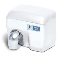 High-Speed Hand Dryer | 2400W Brush Motor | 345 m3/h Airflow | Chrome Plated Nozzle by Allvent