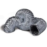 Core Ducting 200mm | Fire Rated AS 4254 | Silver or Black Finish by Allvent