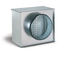 Ventilation Filter Box FB100 | Designed for Ventilation Systems | Post-Fan Installation | Energy Efficient by Allvent