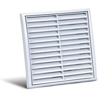 Fixed Grille 200 mm Duct Size | 227 mm Width | 198 mm Height | Allvent