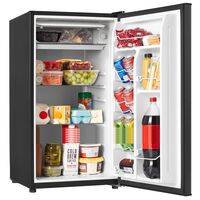 117L Bar Fridge | 0℃-8℃ Temperature Range | Reversible Door & Adjustable Shelves | Black by GAF