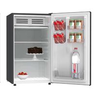 67L Bar Fridge | Variable Temperature Control 0-10°C | Glass Plate Shelf | Black by GAF