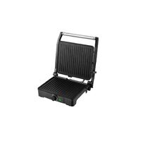4 Slice Sandwich Grill | 2000W Power | Ribbed Non-Stick Plates | Thermostat Control by GAF