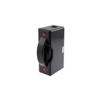 200A Front Connected Fuse Holder | IP20 Rated | Easy Installation | Black by Eaton