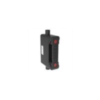32A Red Spot Fuse Holder | Front Connected | Single-Pole Design | Durable Black Finish by Eaton