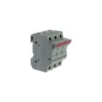 Modular Fuse Holder 3 Pole 30A 600V | Easy Installation | Multi-Phase Protection by Eaton