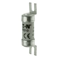 BS88 Fuse 10A 550V AC | 80 kA Breaking Capacity | Class gG/gL | Offset Bolted Tags by Eaton
