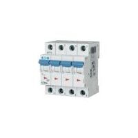 4 Pole Miniature Circuit Breaker 20A | Tripping Characteristic C | 10 kA Switching Capacity | IP20 by Eaton